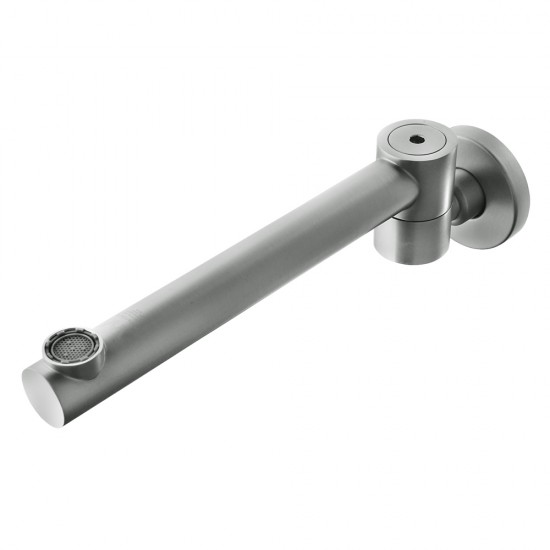 Euro Round Brushed Nickel Bathtub/Basin Swivel Wall Spouts Tapware Bathtub Faucet