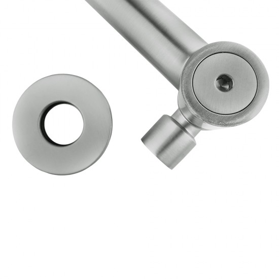 Euro Round Brushed Nickel Bathtub/Basin Swivel Wall Spouts Tapware Bathtub Faucet