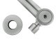 Euro Round Brushed Nickel Bathtub/Basin Swivel Wall Spouts Tapware Bathtub Faucet