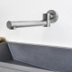 Euro Round Brushed Nickel Bathtub/Basin Swivel Wall Spouts Tapware Bathtub Faucet