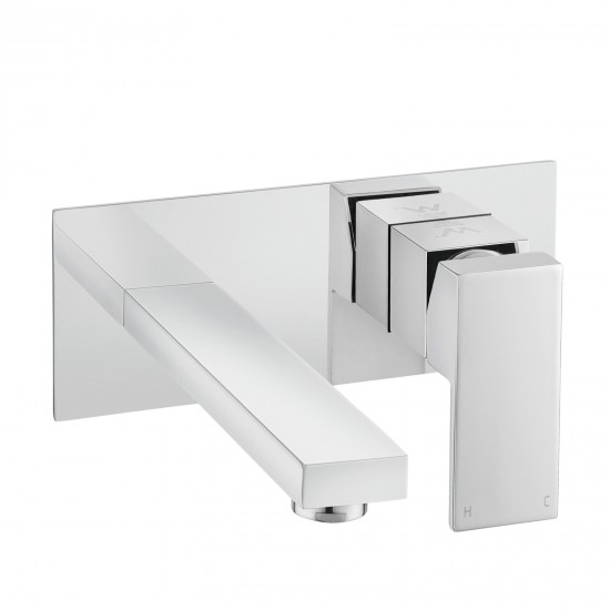 Ottimo/Omar Chrome Bathtub/Basin Wall Mixer With Spouts Tapware Bathtub Filler