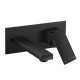 Ottimo/Omar Nero Black Bathtub/Basin Wall Mixer With Spouts Tapware Bathtub Filler