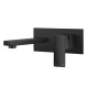 Ottimo/Omar Nero Black Bathtub/Basin Wall Mixer With Spouts Tapware Bathtub Filler
