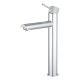 Lattice Edition Chrome Tall Basin Mixer Taps Tall Tapware