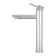 Lattice Edition Chrome Tall Basin Mixer Taps Tall Tapware