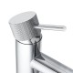Lattice Edition Chrome Tall Basin Mixer Taps Tall Tapware
