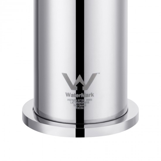 Euro Round Chrome Tall Basin Mixer Taps Tall Tapware