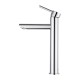 Euro Round Chrome Tall Basin Mixer Taps Tall Tapware