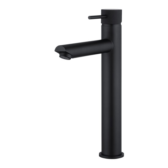 Lattice Edition Black Tall Basin Mixer Tap Black Taps Tall Tapware 