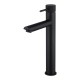 Lattice Edition Black Tall Basin Mixer Tap Black Taps Tall Tapware 