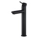 Lattice Edition Black Tall Basin Mixer Tap Black Taps Tall Tapware 