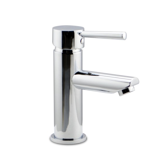 Euro Round Chrome Bathroom Basin Mixer Tap vanity Tap
