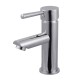 Euro Round Chrome Bathroom Basin Mixer Tap vanity Tap
