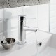 Euro Round Chrome Bathroom Basin Mixer Tap vanity Tap