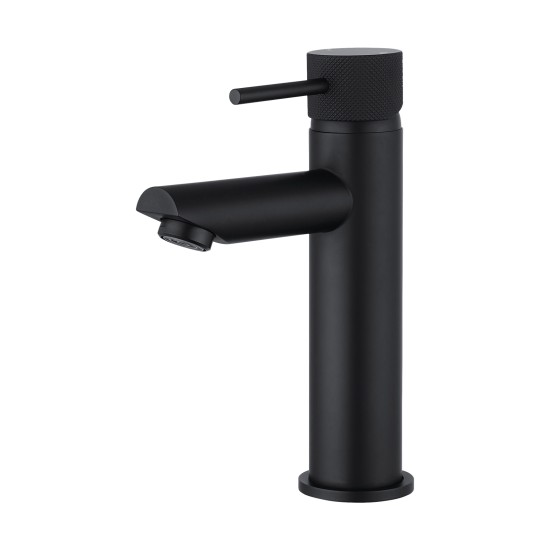 Lattice Edition Matt Black Bathroom Basin Mixer Tap Black Tap
