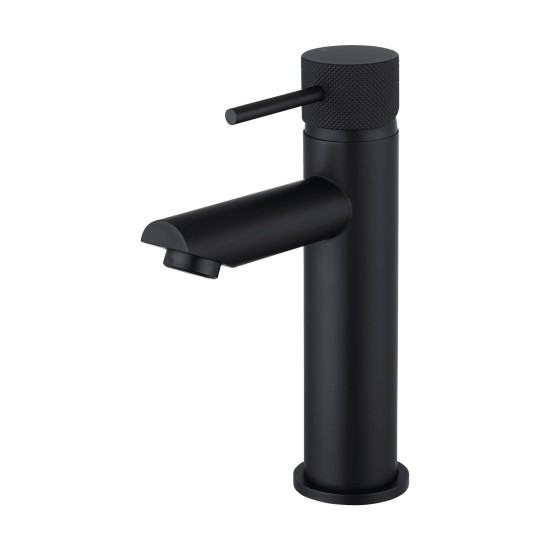 Lattice Edition Matt Black Bathroom Basin Mixer Tap Black Tap