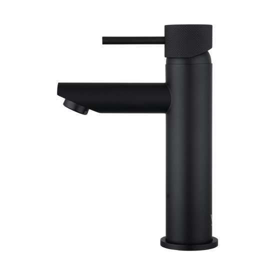 Lattice Edition Matt Black Bathroom Basin Mixer Tap Black Tap