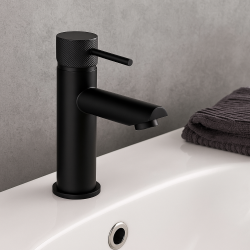 Lattice Edition Matt Black Bathroom Basin Mixer Tap Black Tap