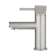Lattice Edition Solid Brass Brushed Nickel Basin Mixer Tap Bathroom Vanity Tap