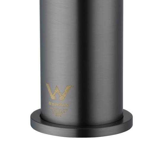 Lattice Edition Solid Brass Gunmetal Grey Basin Mixer Tap Bathroom Vanity Tap