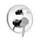 Euro Round Chrome Shower/Bath Mixers Diverter