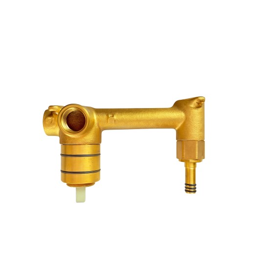 Euro Round Chrome Bathtub/Basin Wall Mixer With Spout Color Up Extend