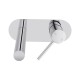 Euro Round Chrome Bathtub/Basin Wall Mixer With Spout Color Up Extend