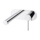Euro Round Chrome Bathtub/Basin Wall Mixer With Spout Color Up Extend