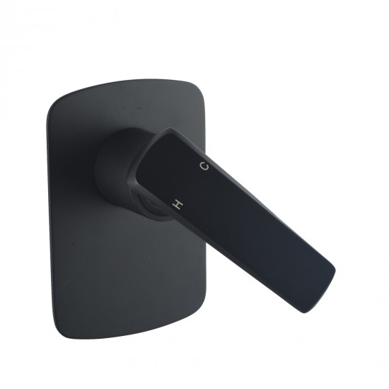 Norico Eden Black Shower/Bath Wall Mixers Tapware