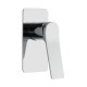 Rumia Chrome Shower Wall Mixer Solid Brass Watermark