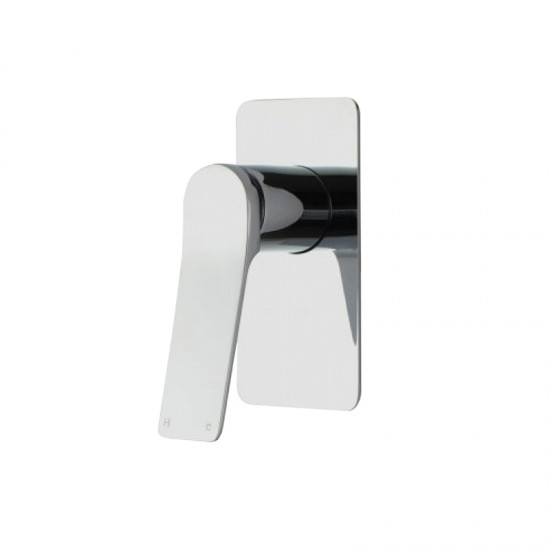 Rumia Chrome Shower Wall Mixer Solid Brass Watermark