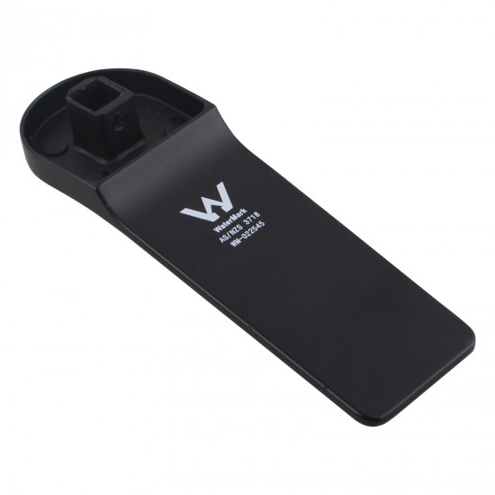 Rumia Shower Wall Mixer Solid Brass Watermark Matt Black