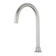Lattice Edition Progressive Hob Kitchen Sink Mixer Set Gooseneck Basin Mixer Tap Brushed Nickel