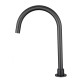 Lattice Edition Progressive Hob Kitchen Sink Mixer Set Gooseneck Basin Mixer Tap Gunmetal Grey