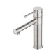 Bathroom Brushed Nickel Basin Mixer Tap Swivel Nozzle Faucet Stainless Steel