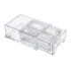14pcs Stackable BPA-Free Refrigerator Storage Bins Pull Out Storage Drawer with Lids Drain Trays Kitchen Organization Transparent Food Storage Bins Set