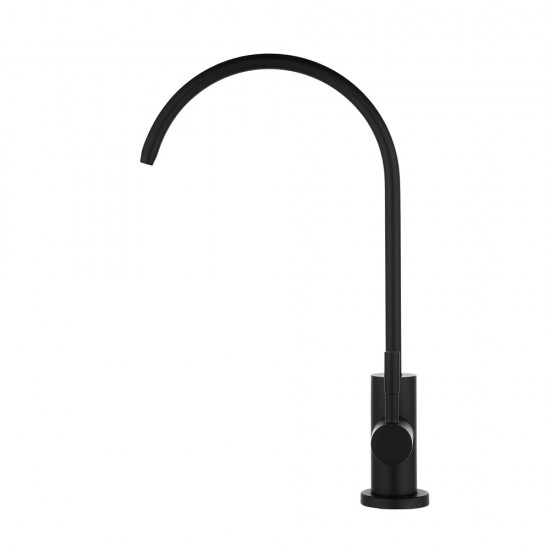 Premium SUS304 Water Filter Stainless Steel Tap RO Drinking Ceramic Disc Faucet Matt Black