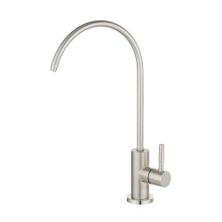 Premium SUS304 Water Filter Stainless Steel Tap RO Drinking Ceramic Disc Faucet Brushed Nickel