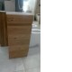 400mm Plywood Light Oak Floor Standing Vanity With Ceramic Basin