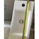 400mm Plywood Light Oak Floor Standing Vanity With Ceramic Basin