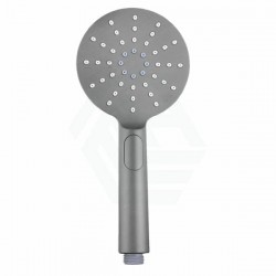 Round 3 Functions Brushed Nickel Rainfall Hand Held Shower Head Only