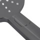 Round 3 Functions Gunmetal Grey Rainfall Hand Held Shower Head Only