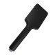 ABS Square 3 Functions Matte Black Hand Held Shower Head With Shower Hose