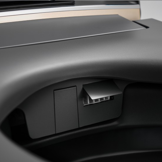 690x395x490mm One Piece Intelligent Electric Smart Toilet Automatic Instant Heating Matt Grey