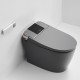690x395x490mm One Piece Intelligent Electric Smart Toilet Automatic Instant Heating Matt Grey