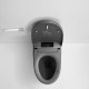 690x395x490mm One Piece Intelligent Electric Smart Toilet Automatic Instant Heating Matt Grey