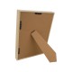 2PCs A4 Wooden Kids Art Frame Children Artwork Display Changeable Front Opening Table Stand Light Oak