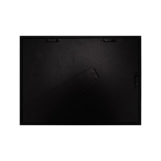 2PCs A4 Wooden Kids Art Frame Children Artwork Display Changeable Front Opening Table Stand Black