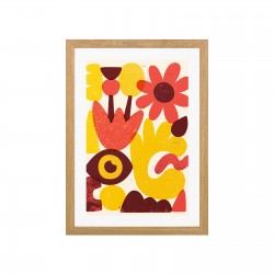 A3 Wooden Kids Art Frame Children Art Wood Color Frame Changeable Front Opening Artwork Display