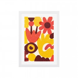 A3 Wooden Kids Art Frame Children Art White Color Frame Changeable Front Opening Artwork Display